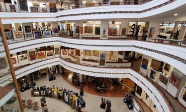 Cultural Heritage Centre inside top view