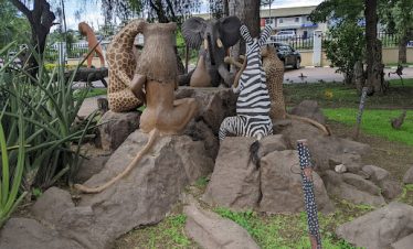 Animals crafts sculptures at the Cultural Heritage Centre