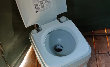 K camp floating tents portable toilet.