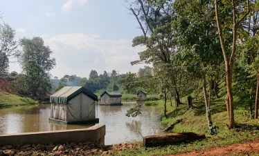 K camp floating tents.