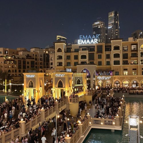 Dubai Mall aerial vierw